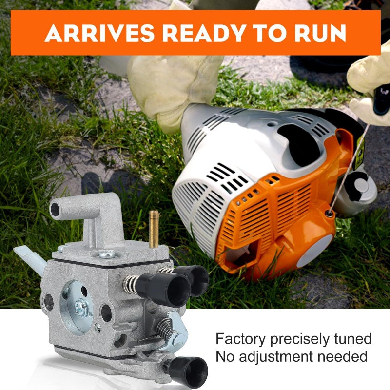 Hipa FS250 Carburetor for STHIL FS120 FS 250 FS200 FS350 String Trimmer Brushcutter BT120C BT121 Auger Replace 4134 120 0652 C1Q-S161B - Image 5